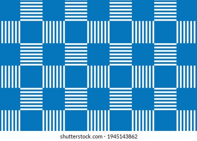 Vector background - geometric pattern of vertical and horizontal white stripes