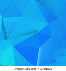 vector background with geometric shapes of polygons