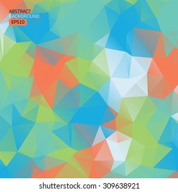 Vector background of geometric shapes. Geometric retro pattern with place for text. EPS10 vector illustration.
