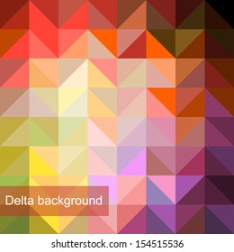 Vector background of geometric squares