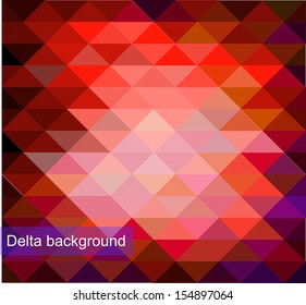 Vector background of geometric squares