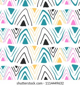 Vector Background Geometry Wave Wallpaper Pattern