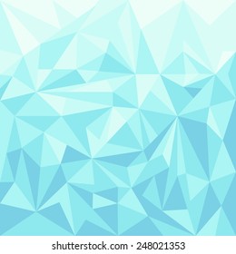  vector background glass, blue