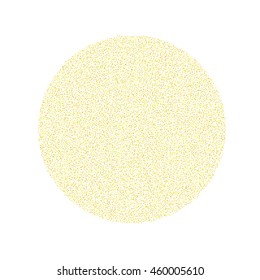 Vector background with gold glitter. Golden dots background.