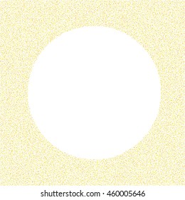 Vector background with gold glitter. Golden dots background.