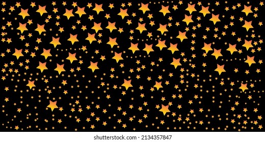 Vector background with gold stars.Stars Vector illustration EPS 10.