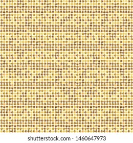 vector background of golden glitter