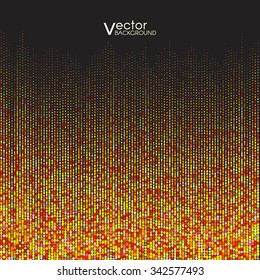 Vector Background. Golden gradient.