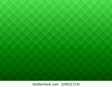 Vector background green gradient square mosaic grid  Quilted seamless pattern wallpaper 