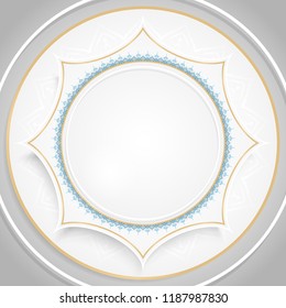 Vector background for greeting card and invitation template
