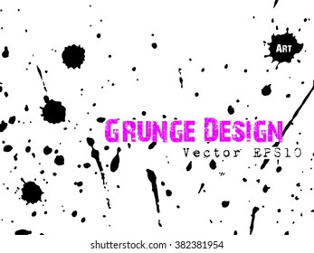 Vector background. Grunge background for modern design. Abstract emotional art. Design element.