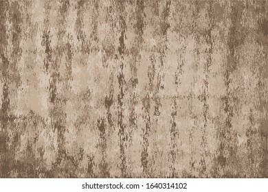 Vector background in grunge style, brown scuffs and scratches