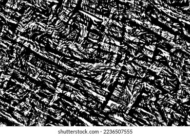 Vector background in grunge style. Dark scratches and scuffs.