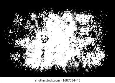 Vector background in grunge style, frame