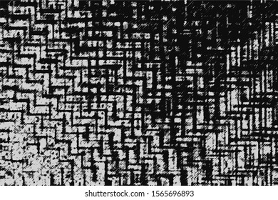 Vector background in grunge style, scratches on dark background