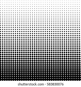 vector background in half tones design dots