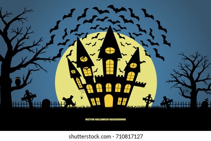 Vector background halloween