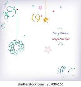 Vector background Happy New Year