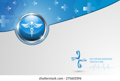 vector background health care concept template design