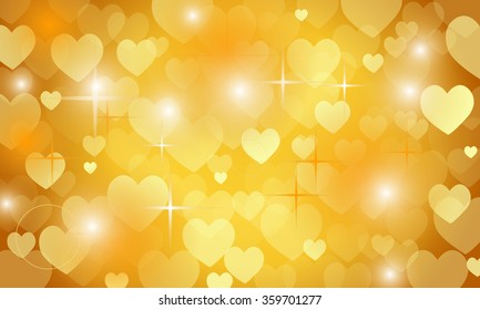 vector background with hearts
