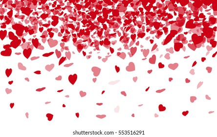 vector background with hearts,
Valentine's Day