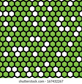 Vector background with hexagons.