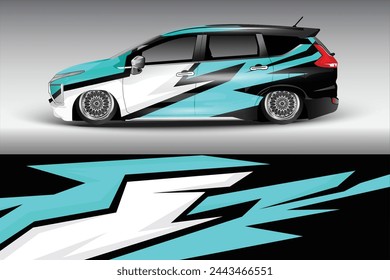 Vektor Hintergrund für Home Auto Aufkleber Wohnmobil Auto Wrap