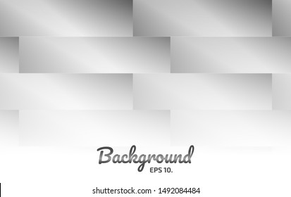 Vector background illustration Abstract geometric shapes, squares and chasing black and white