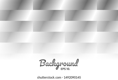 Vector background illustration Abstract geometric shapes, squares and chasing black and white