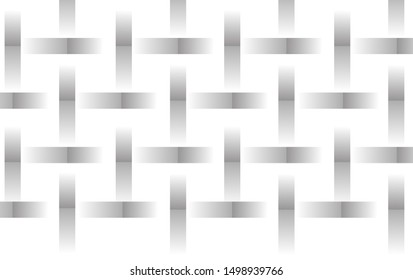 Vector background illustration Abstract geometric shapes, squares and chasing black and white