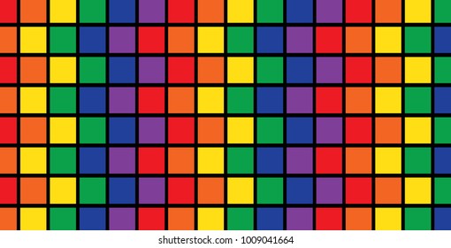 Vector background. Vector Illustration of abstract squares. Background design for poster, flyer, cover, brochure with palette color