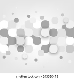 Vector background. Illustration of abstract texture with squares. Pattern design for banner, poster, flyer, card, postcard, cover, brochure.