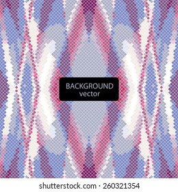 Vector background. Illustration of abstract texture with squares. Pattern design for banner, poster, flyer, cover, brochure. Seamless pattern.