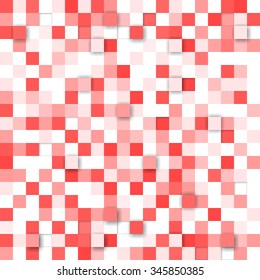 Vector background. Illustration of abstract texture with squares. Pattern design for banner, poster, card, postcard, cover, brochure.