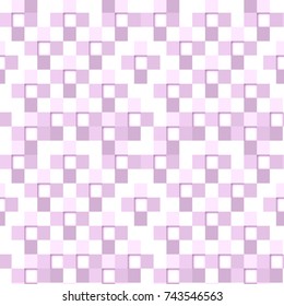Vector background. Illustration of abstract texture with squares. Seamless pattern design 