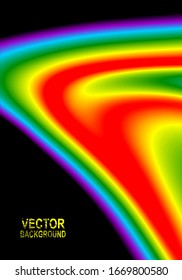 Vector background, illustration of abstract waves. Background design for poster, flyer, cover, brochure.