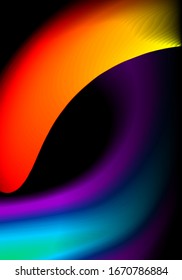 Vector background, vector illustration of abstract waves. Background design for poster, flyer, cover, brochure.