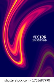 Vector background, vector illustration of abstract waves. Background design for poster, flyer, cover, brochure.