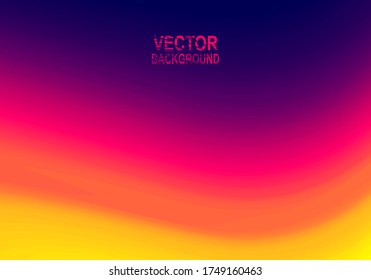 Vector background, vector illustration of abstract waves. Background design 