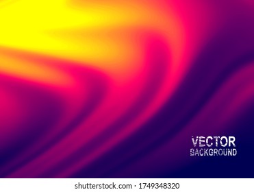 Vector background, vector illustration of abstract waves. Background design for poster, flyer, cover, brochure.