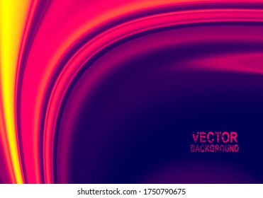 Vector background, vector illustration of abstract waves. Background design for poster, flyer, cover, brochure.