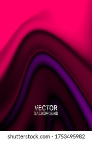 Vector background, vector illustration of abstract waves. Background design for poster, flyer, cover, brochure.