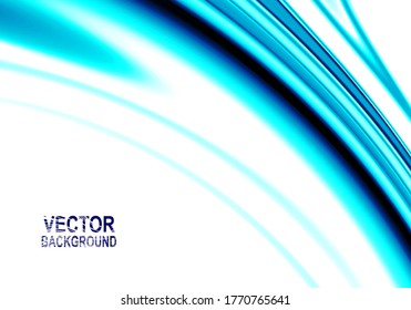 Vector background, vector illustration of abstract waves. Background design for poster, flyer, cover, brochure.