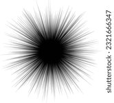 Vector Background Illustration of Black Flash