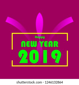 vector background illustration happy new year