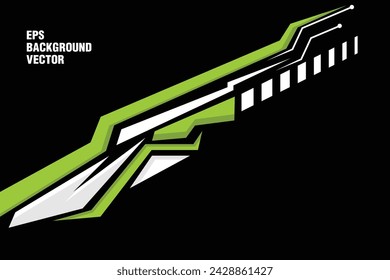 Ilustración de fondo vectorial diseño moderno Premium