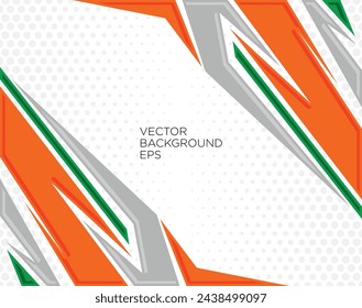 Vector background illustration modern design Premium