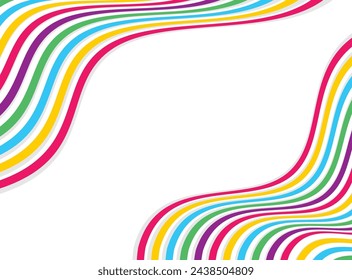 Vector background illustration modern design Premium