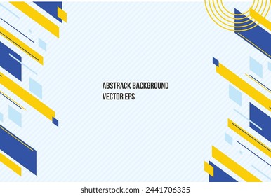 Ilustración de fondo vectorial diseño moderno Premium