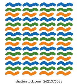 Vector background illustration with a simple and fun repeating pattern. Abstract colored background for cards, posters, covers, banners or branding.